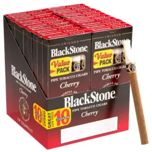 Blackstone Cherry Tip Cigarillos 20 Packs of 5