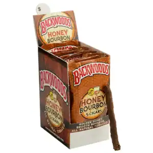 Backwoods Cigars – 40 Count Pack - Honey Bourbon