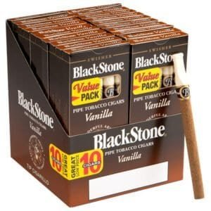Blackstone Vanilla Tip Cigarillos 20 Packs of 5