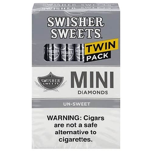 Swisher Sweets Mini Diamonds Filtered Cigarillos – 120 Count