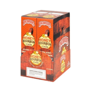 Backwoods Cigars Single – 24 Count Pack - Honey Bourbon