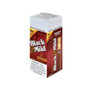 Black & Mild Plastic Tip 99¢ Cigars – 25 Count - Wine