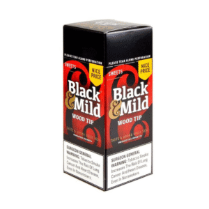 Black & Mild Wood Tip Nice Price Cigars – 25ct - Sweets