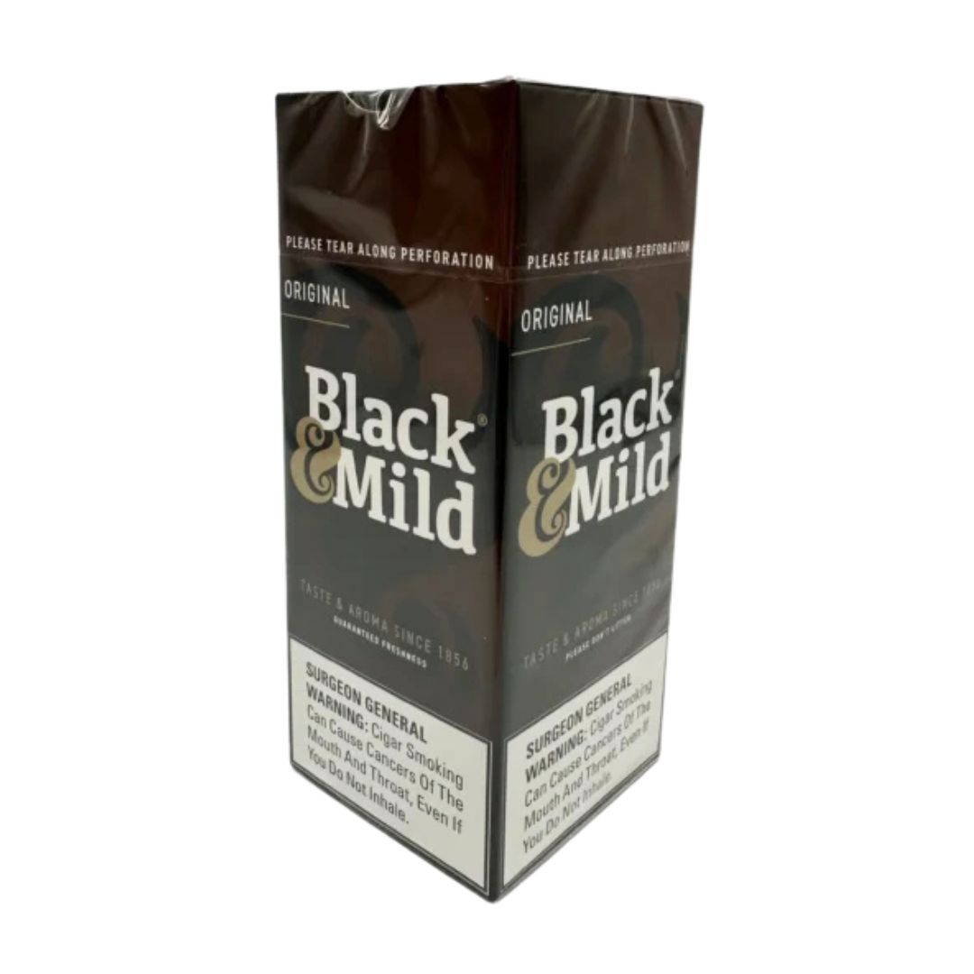 black & mild homogenized tobacco wrapper Black & Mild Plastic Tip Pack