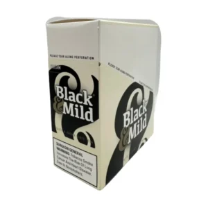 Black & Mild Plastic Tip Cigars – 50 Count (10 × 5 Packs) - Cream