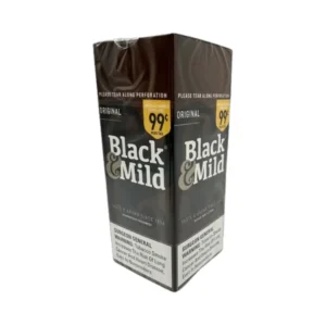 Black & Mild Plastic Tip 99¢ Cigars – 25 Count Box - Original