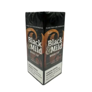 Black & Mild Wood Tip Cigars – 25 Count Box - Jazz