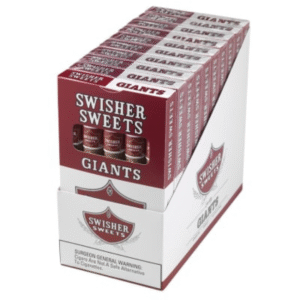 Swisher Sweets Giants Cigars - 10 Packs of 5