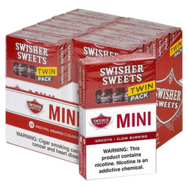 Swisher Sweets Mini Cigarillos Regular – Twin Pack