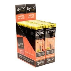 Game Foil Fresh Cigarillos – 2 for $1.29 - White Peach