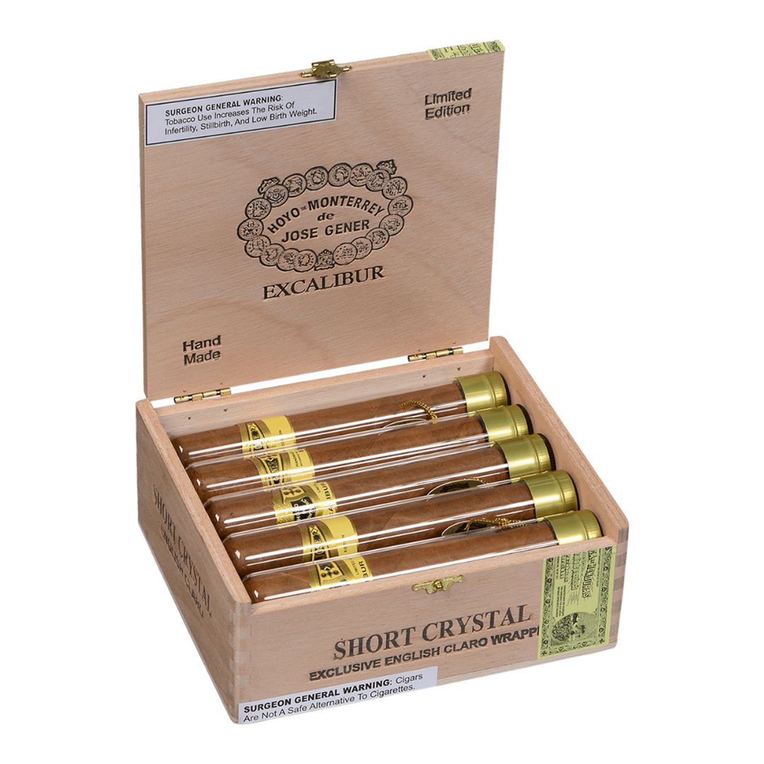 Hoyo De Monterrey Excalibur Short Crystal 525 X 50 01 Cigardepotus Hoyo De Monterrey Excalibur Short Crystal Box of 10 Cigardepotus