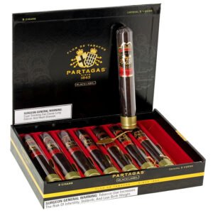 Partagas Black Label Crystal 5"1/2 x 50 – Box of 8