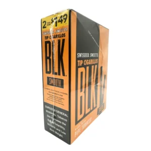 Swisher Sweets BLK Pipe Tip Cigarillos (30 Count Box) - Smooth