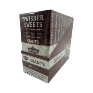 Swisher Sweets Giants Cigars – Lonsdale Size – 10 Packs of 5