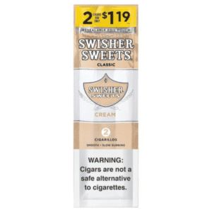 Swisher Sweets Cigarillos – 2 for $1.19 - Cream