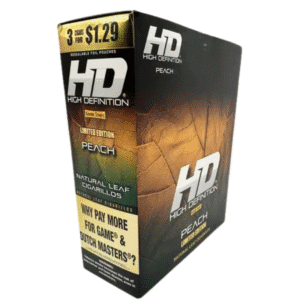 Good Times HD Cigarillos – 3 for $1.29 - HD Peach