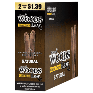 Woods Cigarillos 2 for $1.39 – Good Times - Woods Natural