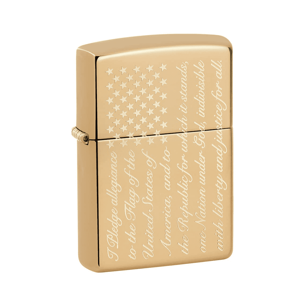 Zippo Pledge of Allegiance Lighter Cigardepotus Zippo Pledge of Allegiance Lighter Cigardepotus Cigardepotus