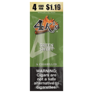 4 Kings Cigarillos – 4 for $1.19 - Green Sweet