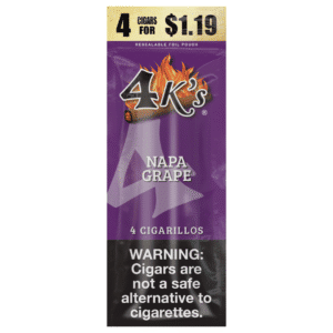 4 Kings Cigarillos – 4 for $1.19 - Napa Grape