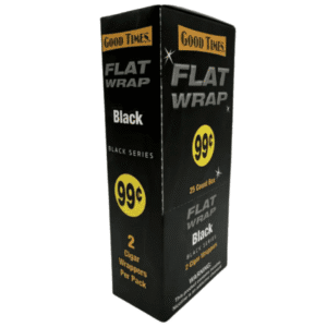 Flat Wraps by Good Times – $0.99 - Black