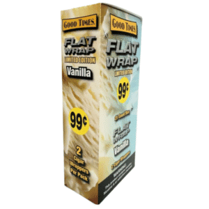 Flat Wraps by Good Times – $0.99 - Vanilla