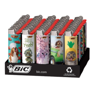 BIC Lighters – Limited Edition Tray of 50 - Party Animal