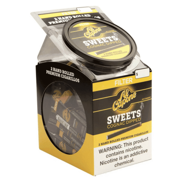Al Capone Filter Cigarillos – 60 Packs of 2