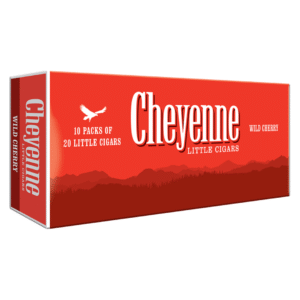 Cheyenne Filtered Cigars – 10 Packs of 20 - Wild Cherry