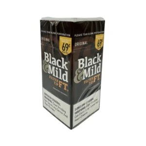 Black & Mild Filter Tip Cigars – 30 Count Box ($0.69 Each) - Original