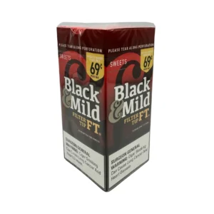 Black & Mild Filter Tip Cigars – 30 Count Box ($0.69 Each) - Sweet