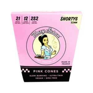 Blazy Susan Pink Pre-Rolled Cones – 53 MM (21 Pack)