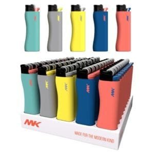 MK Flint Strike Refillable Lighters – 50PCS Pocket Size