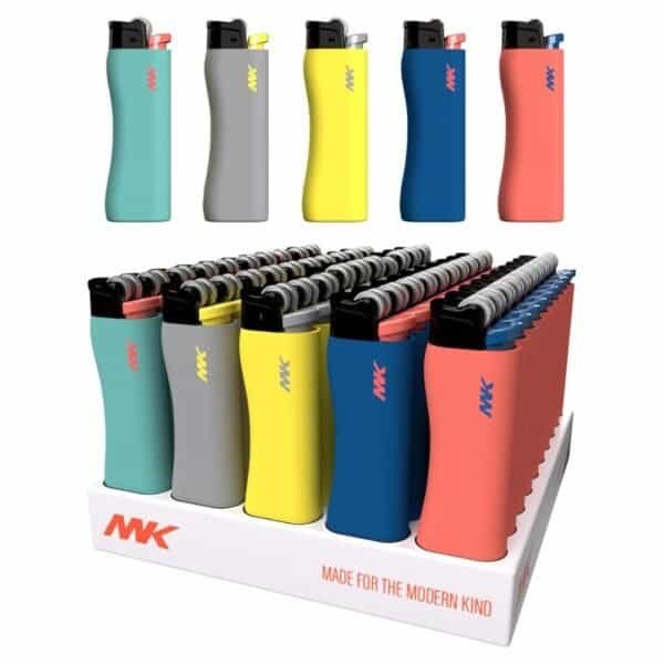 MK Flint Strike Refillable Lighters – 50PCS Pocket Size