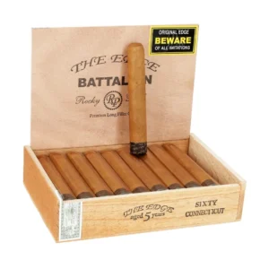 Rocky Patel The Edge Connecticut Battalion 6" × 52 – Box of 20