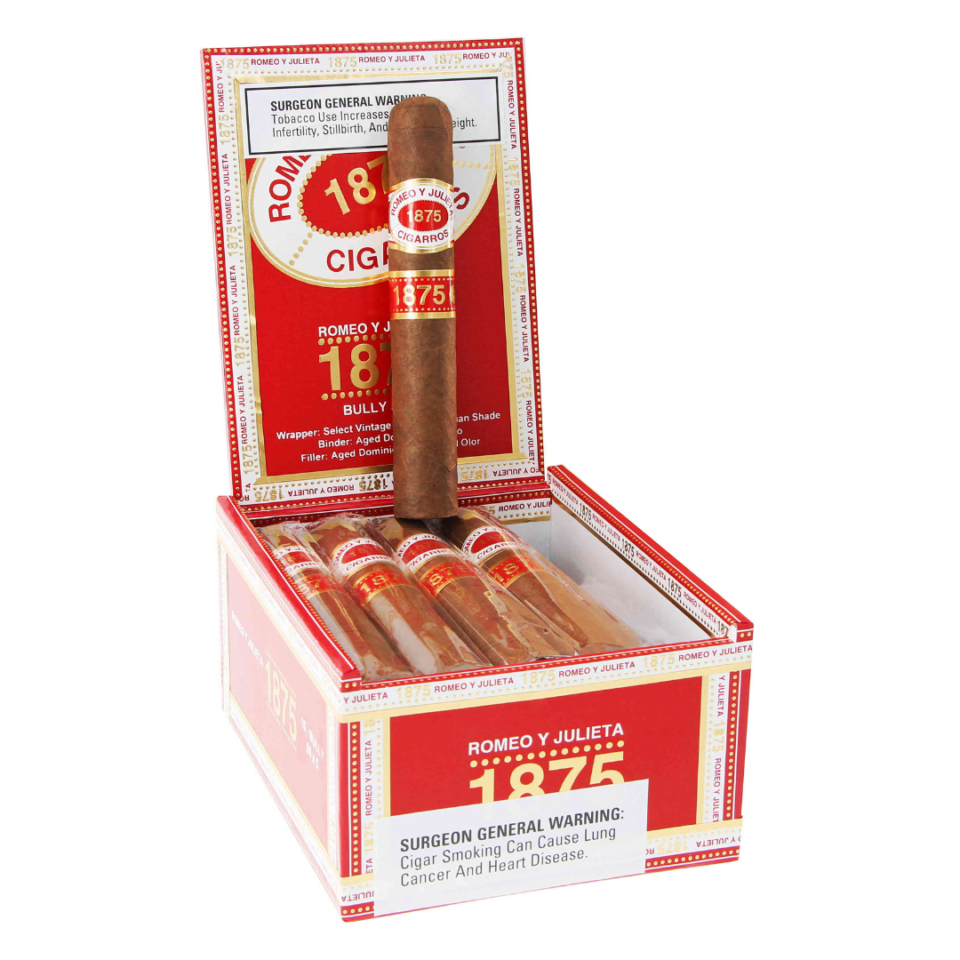 1875 by Romeo Y Julieta Bully 5 50 Cigardepotus 1875 by Romeo Y Julieta Bully 5 × 50 Box of 15 Cigardepotus