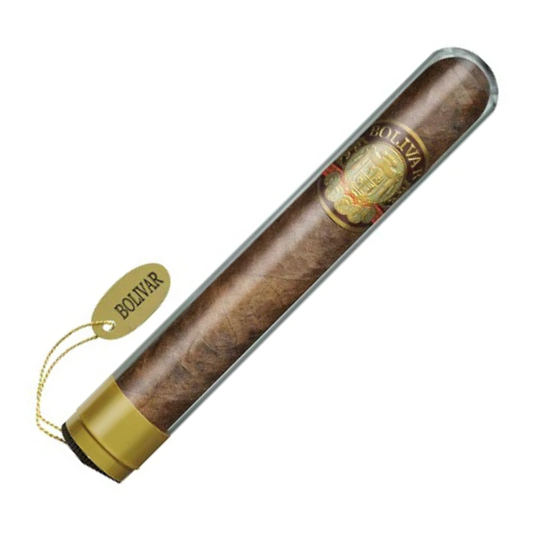 Bolivar Robusto Crystal Tubes 5 12 X 50 Cigardepotus Bolívar Robusto Crystal Tubes 5½ × 50 Box of 8 Cigardepotus