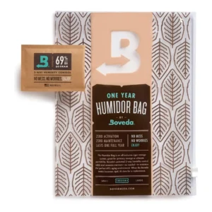 Boveda One Year Humidor Bag – Medium Size (Up to 15 Cigars)