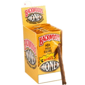 Backwoods Honey Cigars – Box of 40 (8 Packs × 5 Cigars)