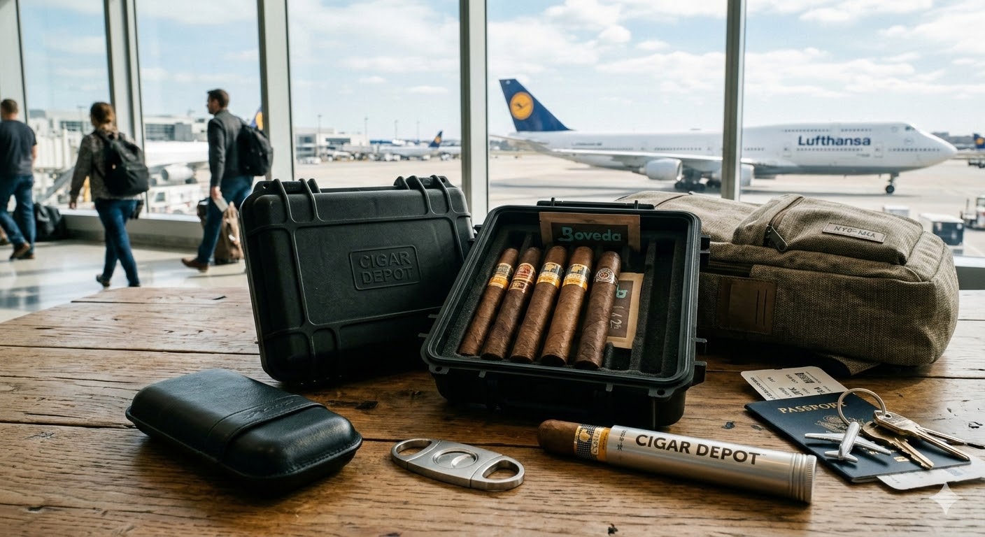 Traveling with Cigars How to Protect Cigars on Flights  Cigardepotus